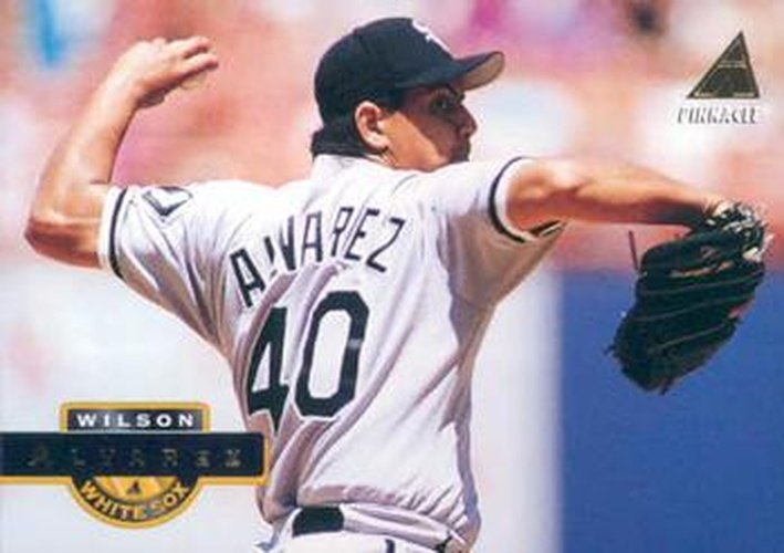 #128 Wilson Alvarez - Chicago White Sox - 1994 Pinnacle Baseball