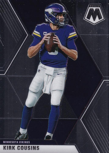 #128 Kirk Cousins - Minnesota Vikings - 2020 Panini Mosaic Football