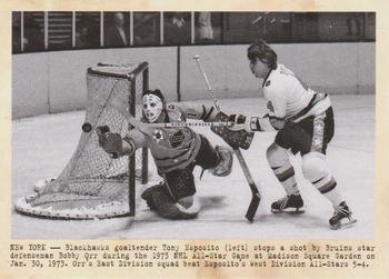 #128 Bobby Orr / Tony Esposito - Boston Bruins / Chicago Blackhawks - 2011-12 Parkhurst Champions Hockey