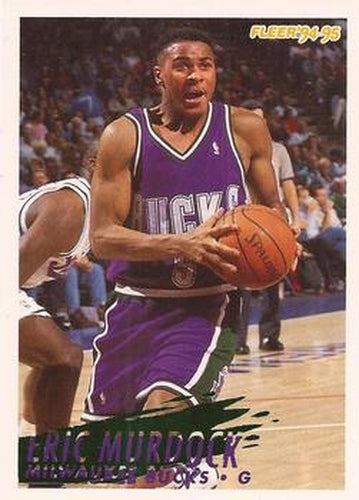 #128 Eric Murdock - Milwaukee Bucks - 1994-95 Fleer Basketball