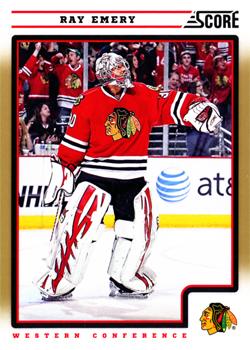 #129 Ray Emery - Chicago Blackhawks - 2012-13 Score - Gold Rush Hockey