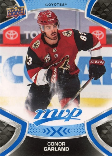 #129 Conor Garland - Arizona Coyotes - 2021-22 Upper Deck MVP - Blue Hockey