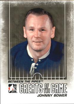 #129 Johnny Bower - Toronto Maple Leafs - 2009-10 In The Game Between The Pipes Hockey