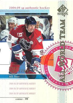 #129 Wayne Gretzky - New York Rangers - 2004-05 SP Authentic Hockey