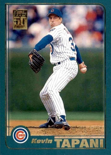 #129 Kevin Tapani - Chicago Cubs - 2001 Topps Baseball