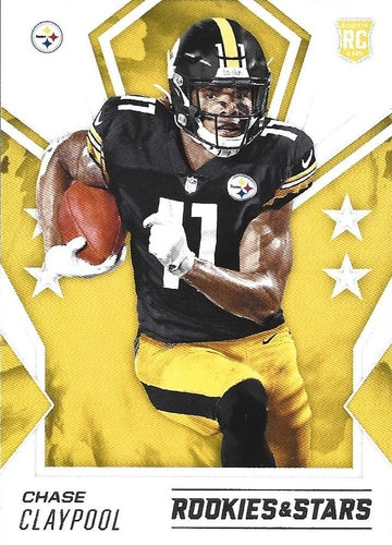 #129 Chase Claypool - Pittsburgh Steelers - 2020 Panini Rookies & Stars Football