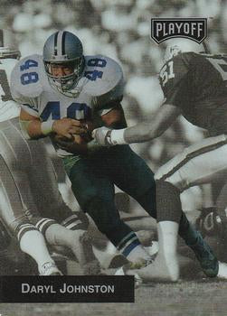 #129 Daryl Johnston - Dallas Cowboys - 1993 Playoff Football