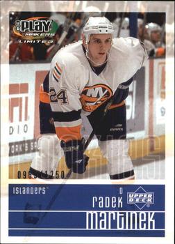 #129 Radek Martinek - New York Islanders - 2001-02 Upper Deck Playmakers Hockey