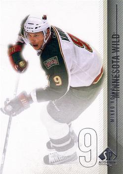 #129 Mikko Koivu - Minnesota Wild - 2010-11 SP Authentic Hockey