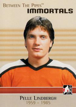 #129 Pelle Lindbergh - Philadelphia Flyers - 2006-07 In The Game Between The Pipes Hockey