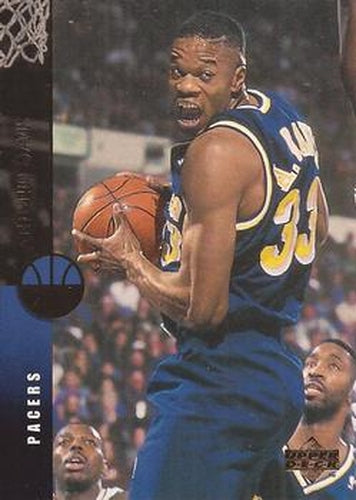 #129 Antonio Davis - Indiana Pacers - 1994-95 Upper Deck Basketball