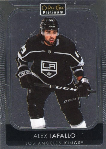 #129 Alex Iafallo - Los Angeles Kings - 2021-22 O-Pee-Chee Platinum Hockey