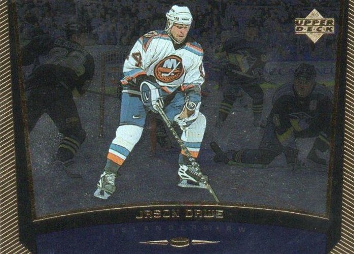 #129 Jason Dawe - New York Islanders - 1998-99 Upper Deck Gold Reserve Hockey