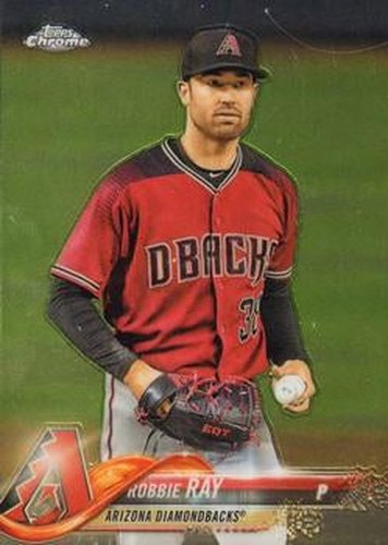 #129 Robbie Ray - Arizona Diamondbacks - 2018 Topps Chrome Baseball