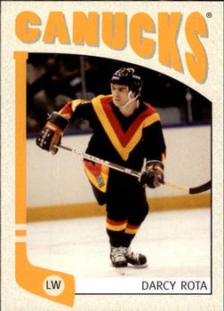 #129 Darcy Rota - Vancouver Canucks - 2004-05 In The Game Franchises Canadian Hockey