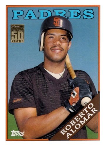 #T129 Roberto Alomar - San Diego Padres - 2001 Topps Traded & Rookies Baseball
