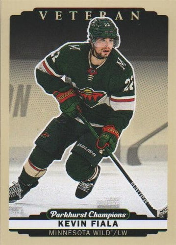 #129 Kevin Fiala - Minnesota Wild - 2022-23 Parkhurst Champions Hockey