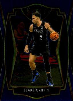 #129 Blake Griffin - Brooklyn Nets - 2020-21 Panini Select - Blue Basketball