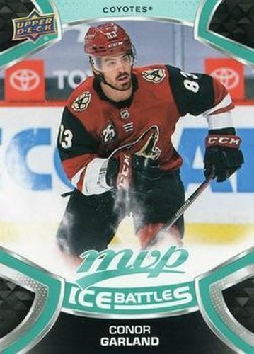 #129 Conor Garland - Arizona Coyotes - 2021-22 Upper Deck MVP - Ice Battles Hockey