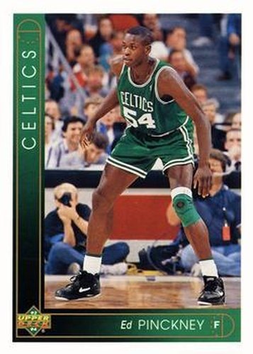 #129 Ed Pinckney - Boston Celtics - 1993-94 Upper Deck Basketball