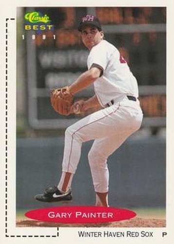 #129 Gary Painter - Winter Haven Red Sox - 1991 Classic Best Baseball