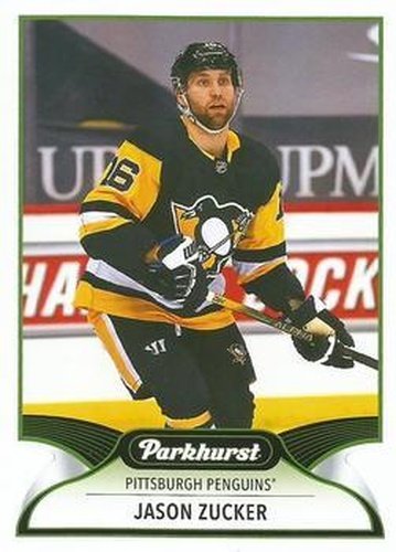 #129 Jason Zucker - Pittsburgh Penguins - 2021-22 Parkhurst Hockey