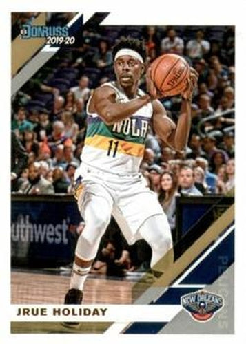 #129 Jrue Holiday - New Orleans Pelicans - 2019-20 Donruss Basketball