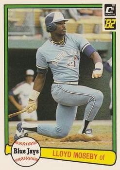 #129 Lloyd Moseby - Toronto Blue Jays - 1982 Donruss Baseball