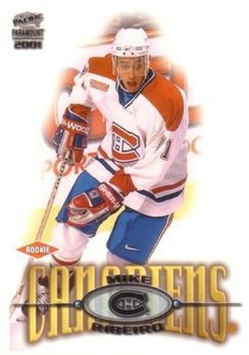 #129 Mike Ribeiro - Montreal Canadiens - 2000-01 Pacific Paramount Hockey