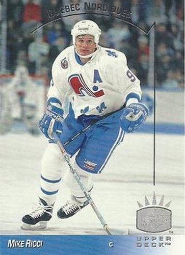 #129 Mike Ricci - Quebec Nordiques - 1993-94 Upper Deck - SP Hockey