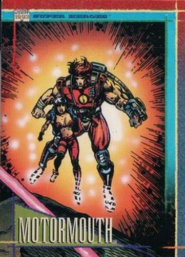 #129 Motormouth - 1993 SkyBox Marvel Universe
