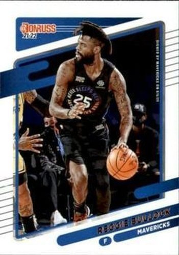 #129 Reggie Bullock - Dallas Mavericks - 2021-22 Donruss Basketball