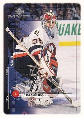 #129 Tommy Salo - New York Islanders - 1998-99 Upper Deck MVP Hockey