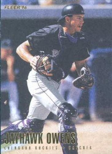 #U129 Jayhawk Owens - Colorado Rockies - 1996 Fleer Update Baseball