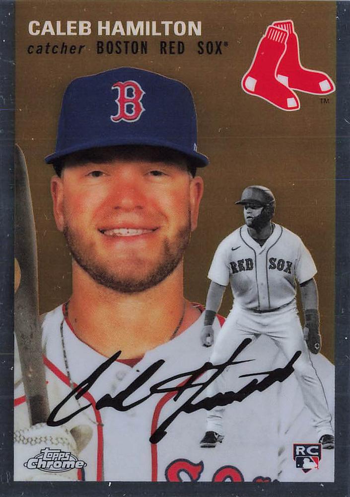 #129 Caleb Hamilton - Boston Red Sox - 2023 Topps Chrome Platinum Anniversary Baseball