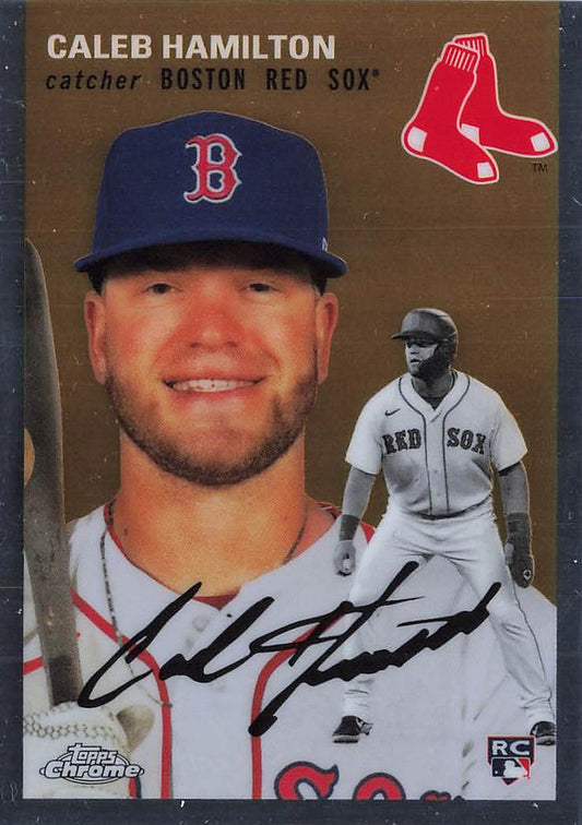 #129 Caleb Hamilton - Boston Red Sox - 2023 Topps Chrome Platinum Anniversary Baseball