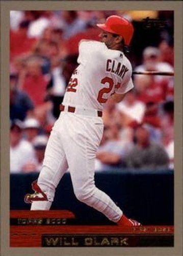 #T129 Will Clark - St. Louis Cardinals - 2000 Topps Traded & Rookies Baseball