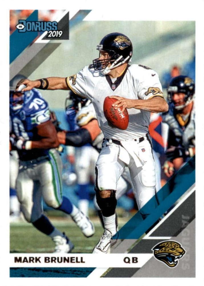 #129 Mark Brunell - Jacksonville Jaguars - 2019 Donruss Football