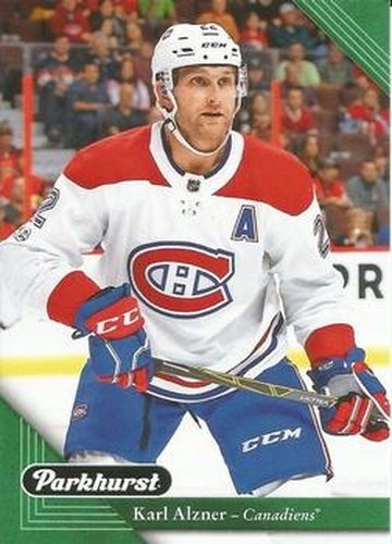 #129 Karl Alzner - Montreal Canadiens - 2017-18 Parkhurst Hockey