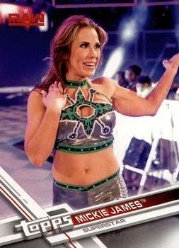 #129 Mickie James - 2017 Topps WWE Then Now Forever Wrestling