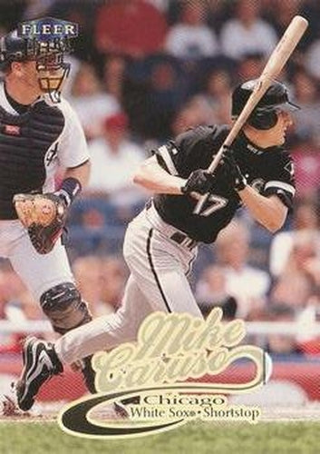#129 Mike Caruso - Chicago White Sox - 1999 Ultra Baseball