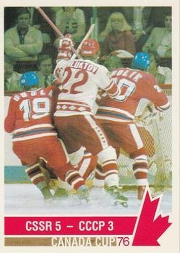 #129 CSSR 5 - CCCP 3 - Czechoslovakia / USSR - 1992 Future Trends '76 Canada Cup Hockey