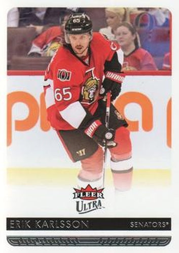 #129a Erik Karlsson - Ottawa Senators - 2014-15 Ultra Hockey