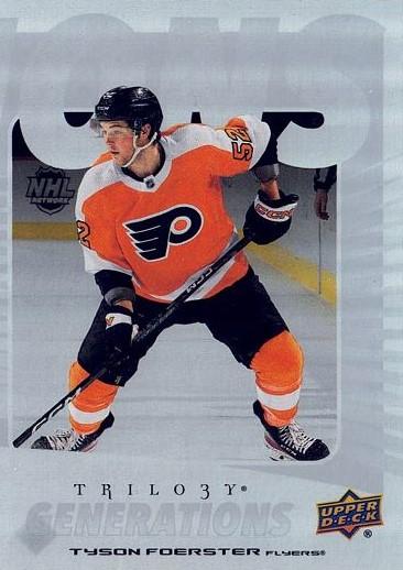 #TG-12C Tyson Foerster - Philadelphia Flyers - 2023-24 Upper Deck Trilogy - Generations Hockey