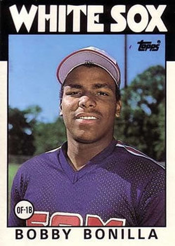 #12T Bobby Bonilla - Chicago White Sox - 1986 Topps Traded Baseball