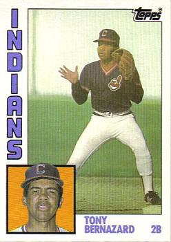 #12T Tony Bernazard - Cleveland Indians - 1984 Topps Traded Baseball