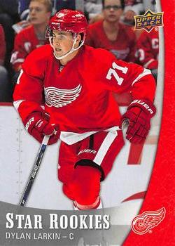 #12 Dylan Larkin - Detroit Red Wings - 2015-16 Upper Deck Star Rookies Hockey