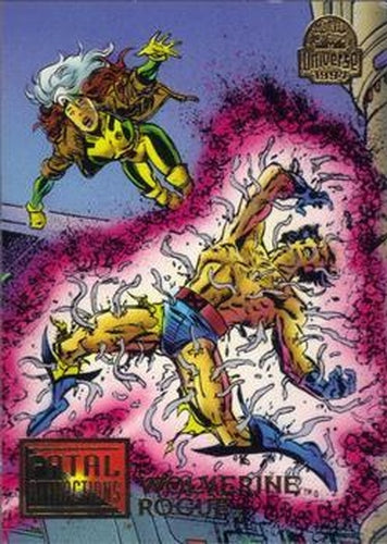 #12 Wolverine & Rogue - 1994 Fleer Marvel Universe