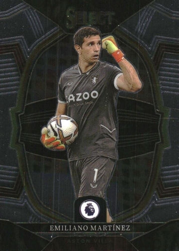 #12 Emiliano Martinez - Aston Villa - 2022-23 Panini Select Premier League Soccer