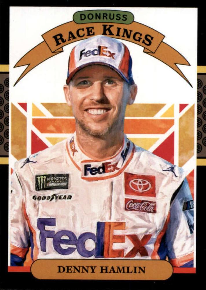 #12 Denny Hamlin - Joe Gibbs Racing - 2020 Donruss Racing